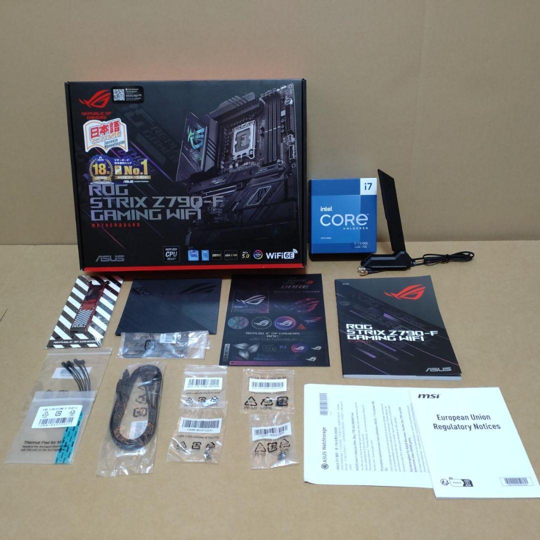ROG STRIX Z790-F GAMING WiFi ＋ i7-13700K