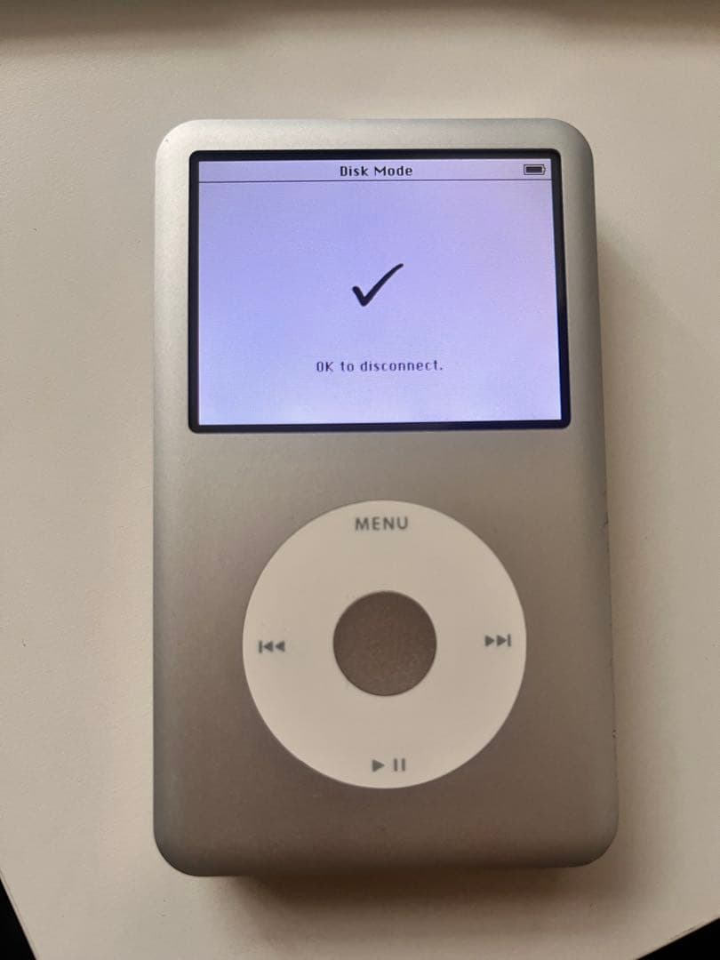 iPod Classic 新品バッテリー2000mA 画面新品　128GB
