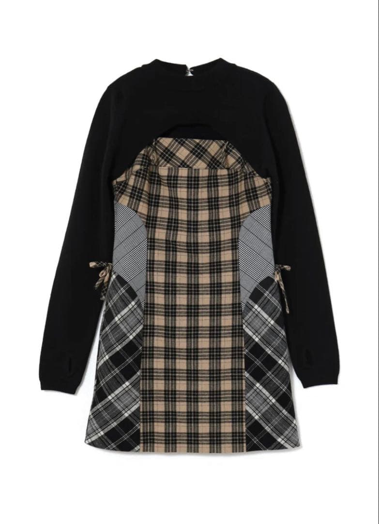 ANDMARY Khy check set ワンピース