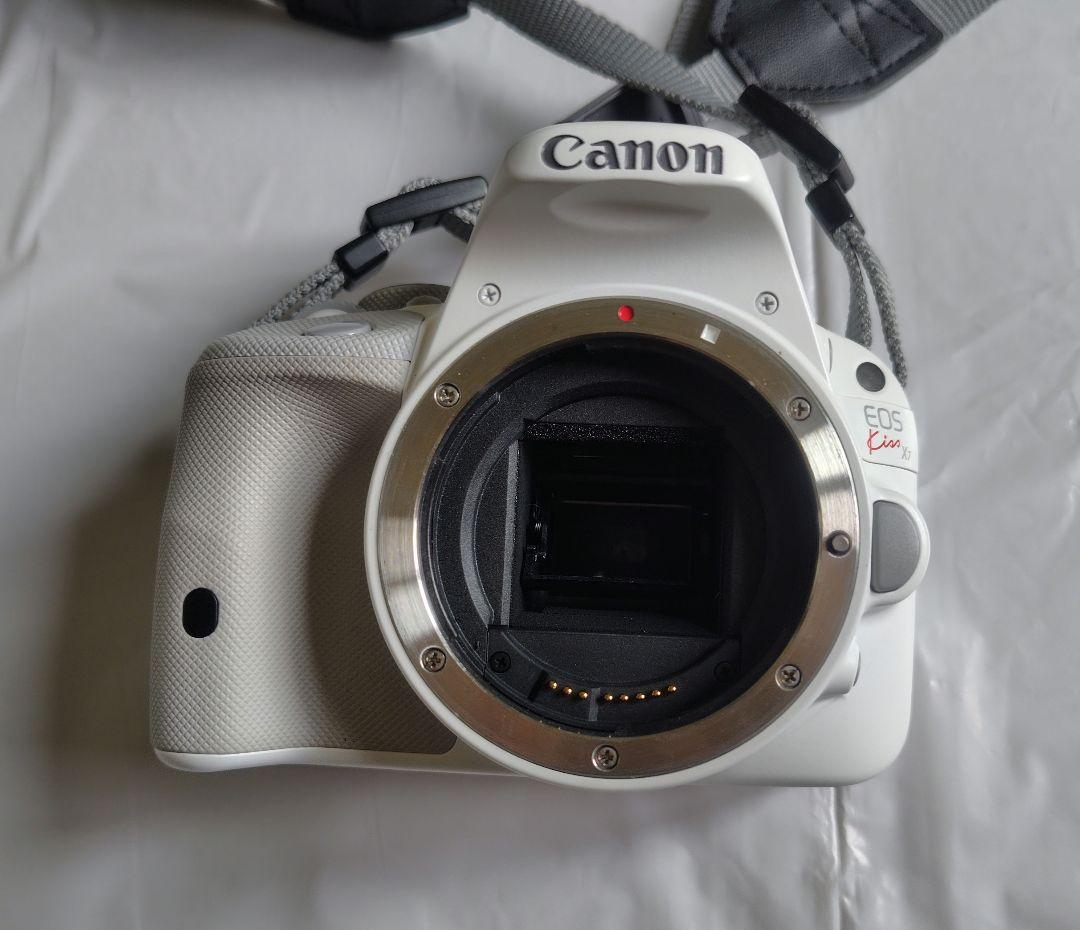 Canon EOS Kiss X7(ホワイト)ダブルレンズキット2