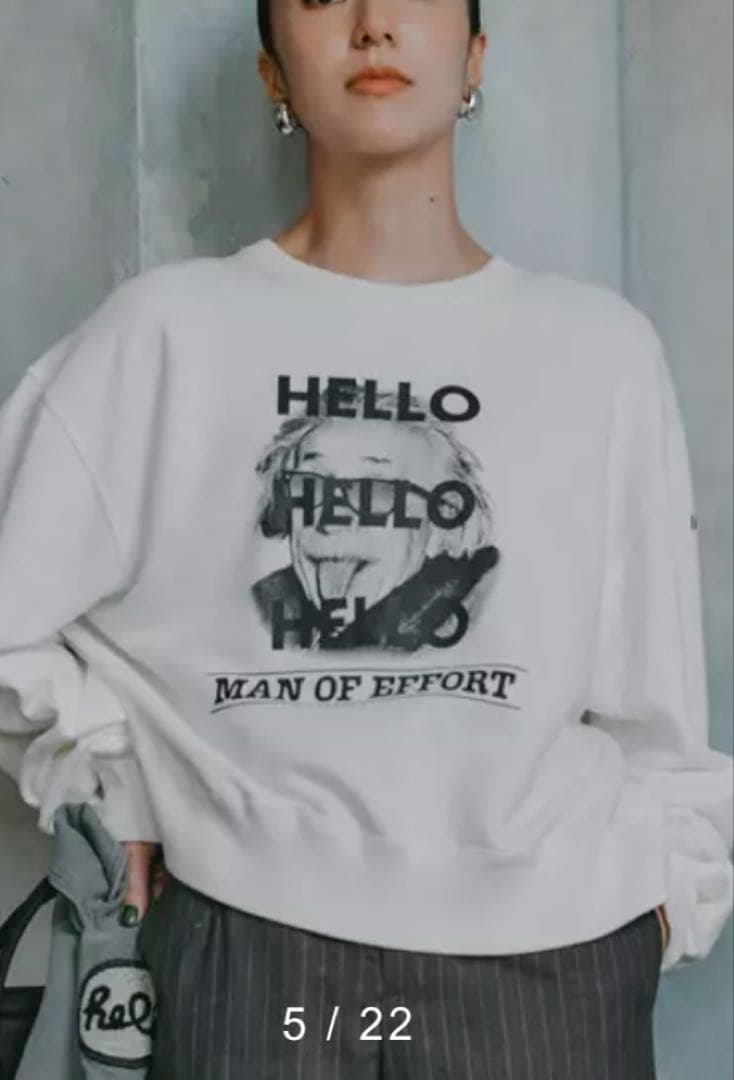 Oblada オブラダ HELLO SWEAT アインシュタイン　新品