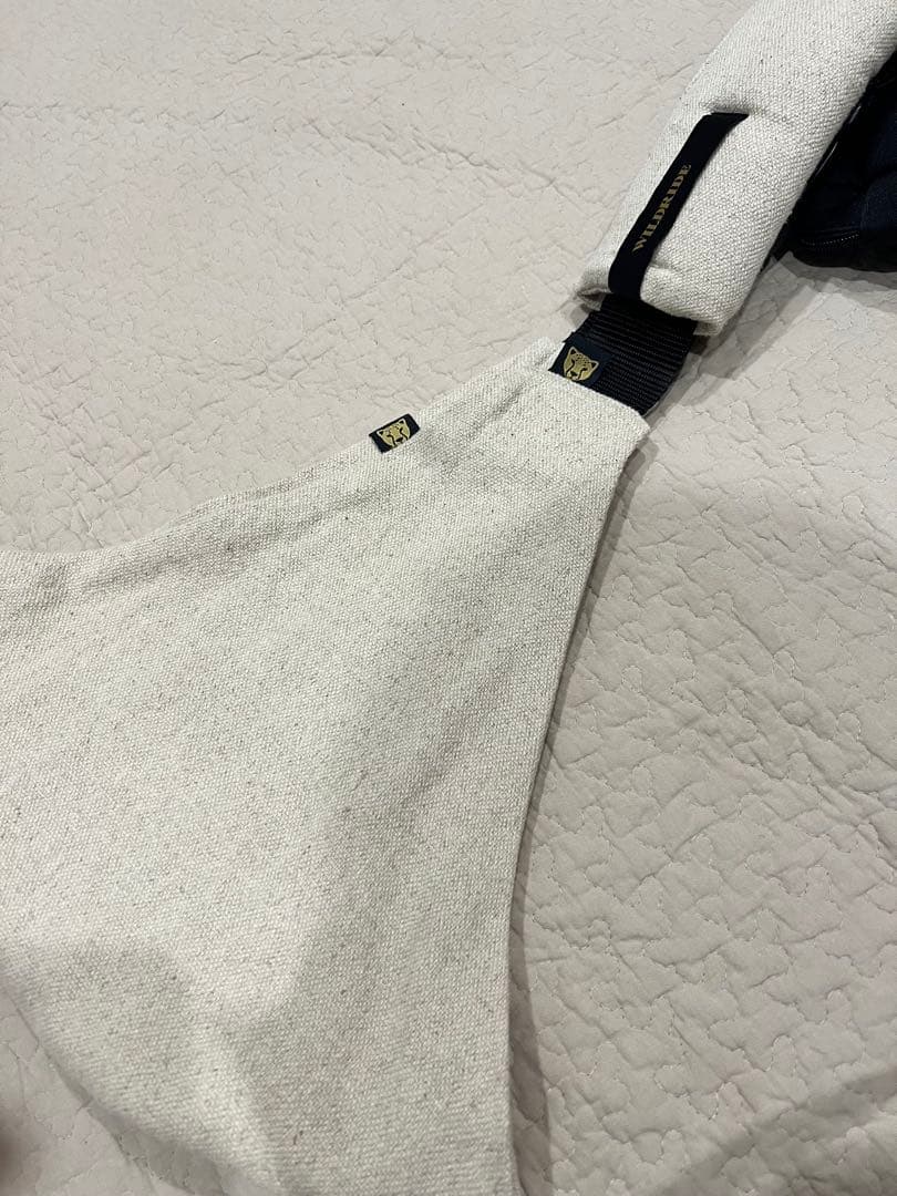 ポーチ付きWIRDRIDE抱っこ用スリング Sand Linen サンドリネン