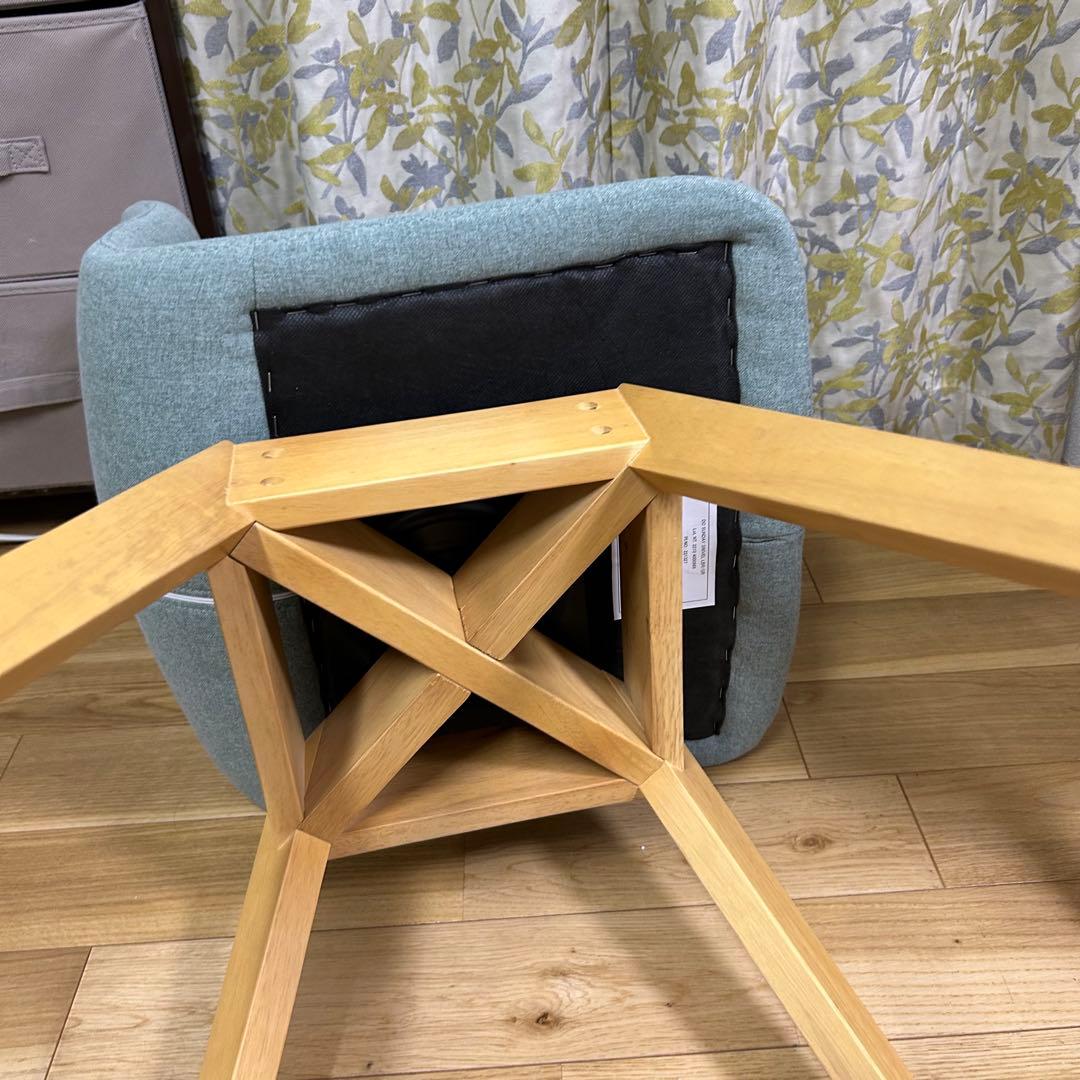 ダイニングチェア　回転椅子　ニトリ　サンデー　2個セット