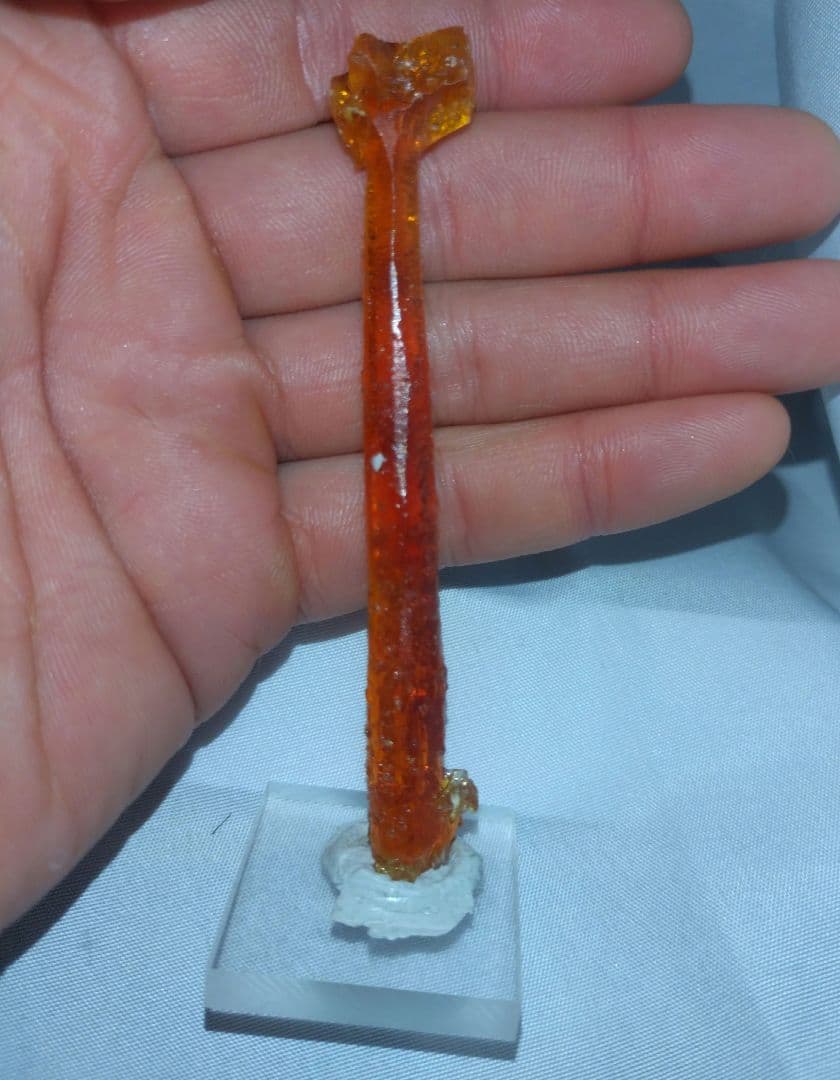 ジンカイト 原石 特大結晶 人工鉱物