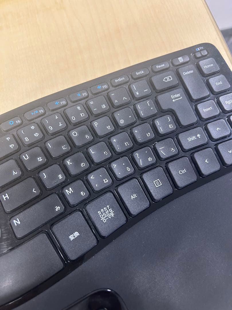マイクロソフト エルゴノミック　ワイヤレスキーボード　テンキー　セット