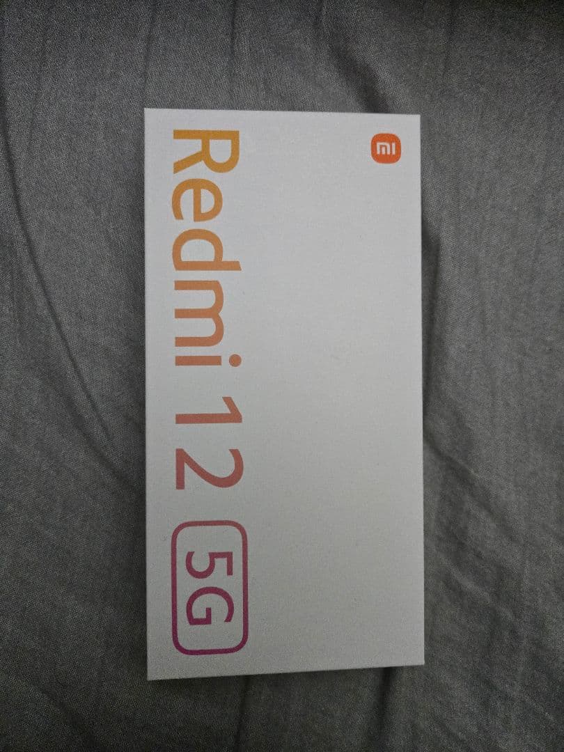 Xiaomi Redmi 12 5G 128GB 本体 ムーンライト