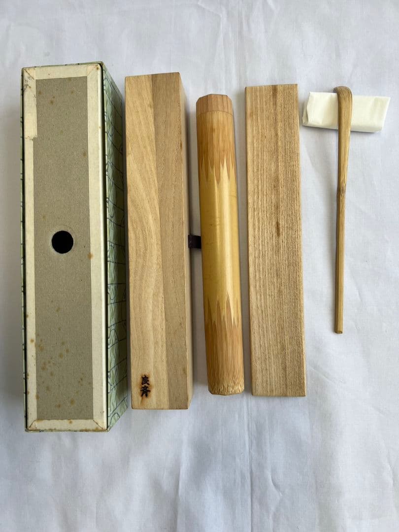 茶杓『丹頂』大徳寺 三玄院 長谷川寛州 茶道具