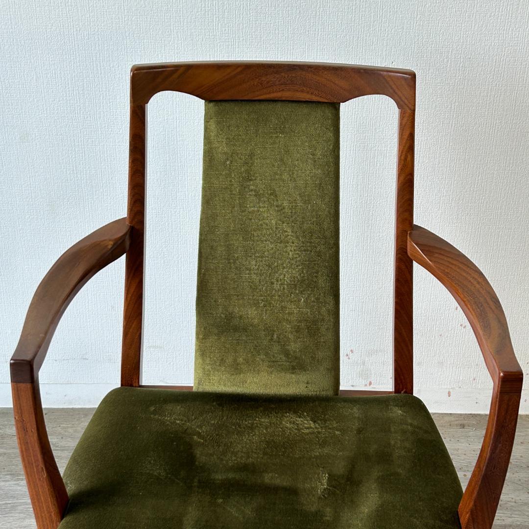 イギリス アンティーク家具 アーム チェア 1980年頃 876A