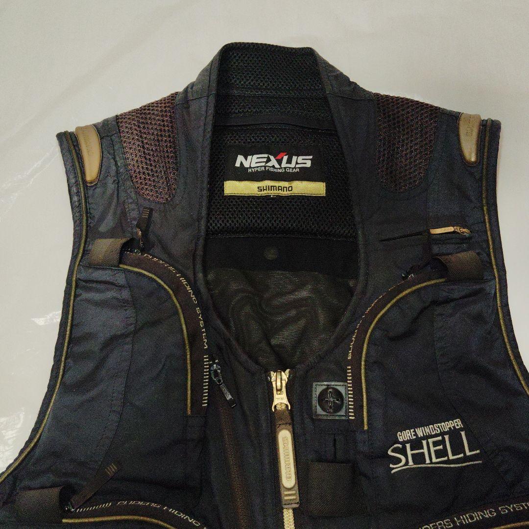 シマノ　リミテッドプロ　2ウェイ　鮎　渓流　ベスト　Lサイズ