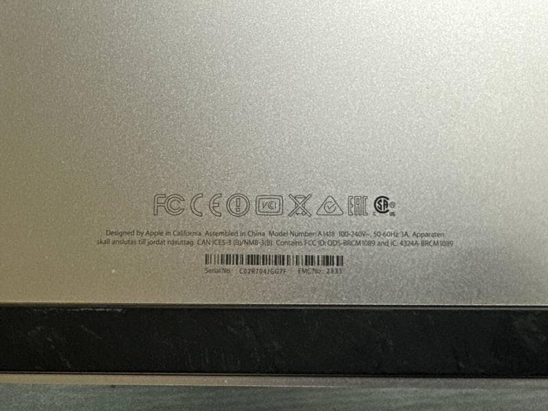 21.5 液晶 i7搭載 Apple iMac/5775 256GB 搭載