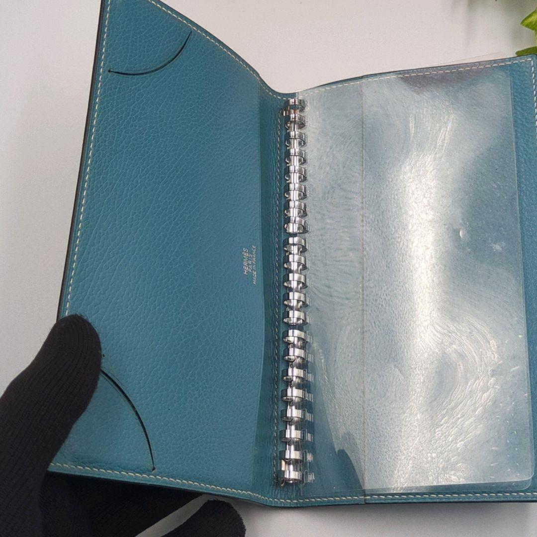 良品✨️HERMES　エルメス　アジェンダ　手帳カバー　□I刻印