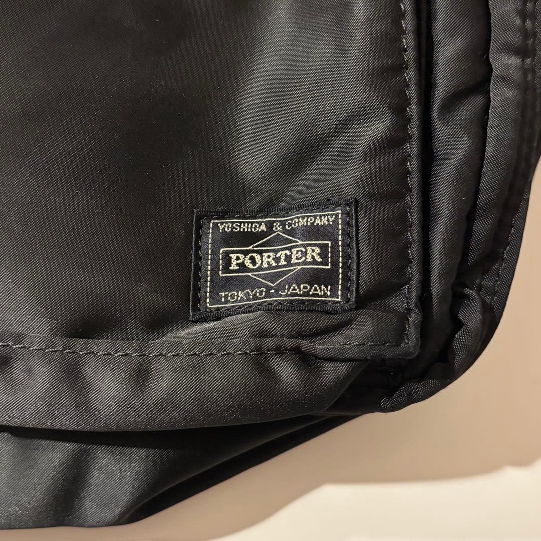【美品】ポーター タンカー 2層式 ショルダーバッグ Lサイズ