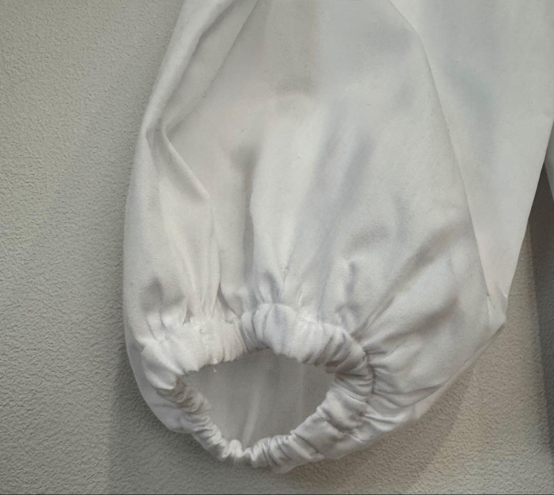 ※paaaag※美品 yori スカラップロングスリーブブラウス