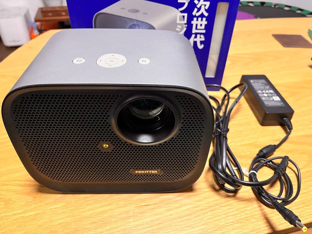 POKITTER 家庭用小型　プロジェクターAndroid TV 10.0搭載