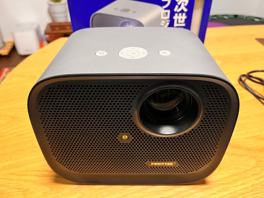 POKITTER 家庭用小型　プロジェクターAndroid TV 10.0搭載