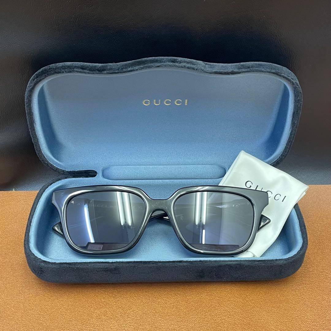 商談中 グッチ GG1536S 001 ロゴ サングラス