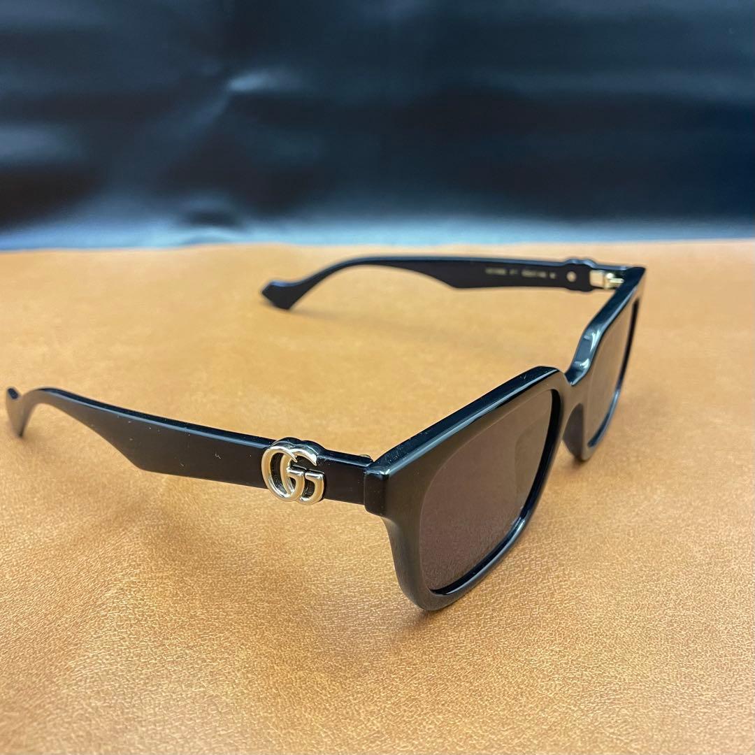 商談中 グッチ GG1536S 001 ロゴ サングラス