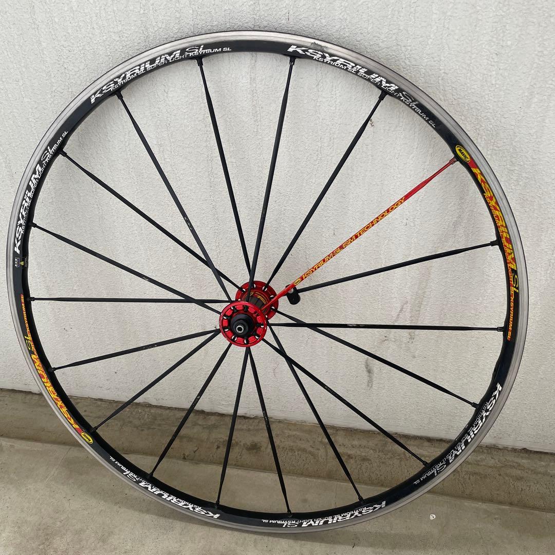週末限定値下げ！mavic Ksyrium SL完組ホイール 700C