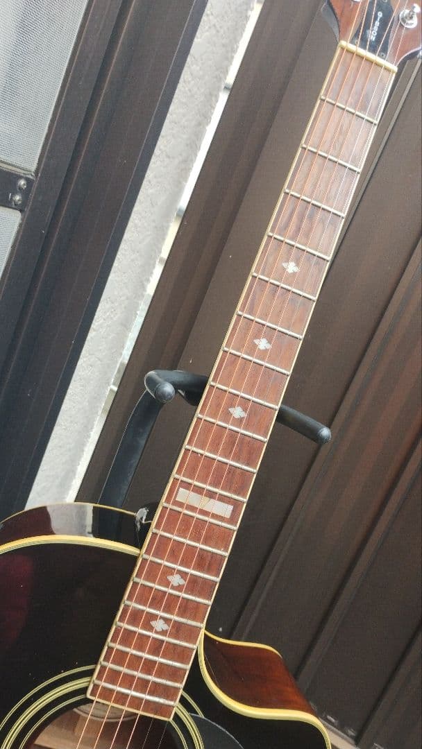 美品 トップ単板！ Epiphone AJ-18SCE VSB プリアンプ搭載