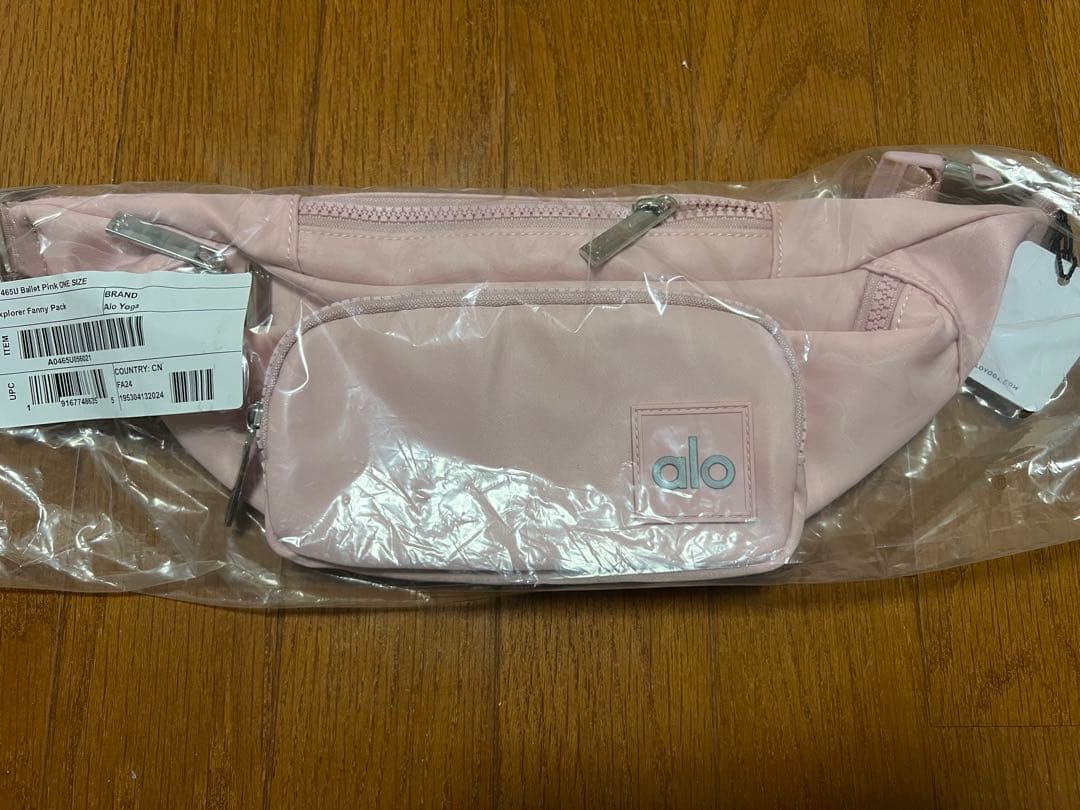 【新品・正規品】aloyogaボディバッグballet pink
