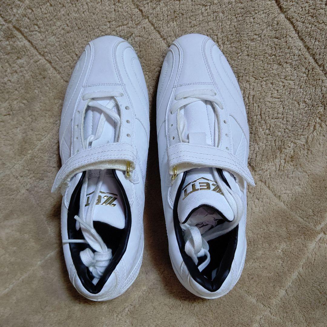 ゼット ZETT 野球 金具埋め込みスパイク スーパーグランドジャックWH