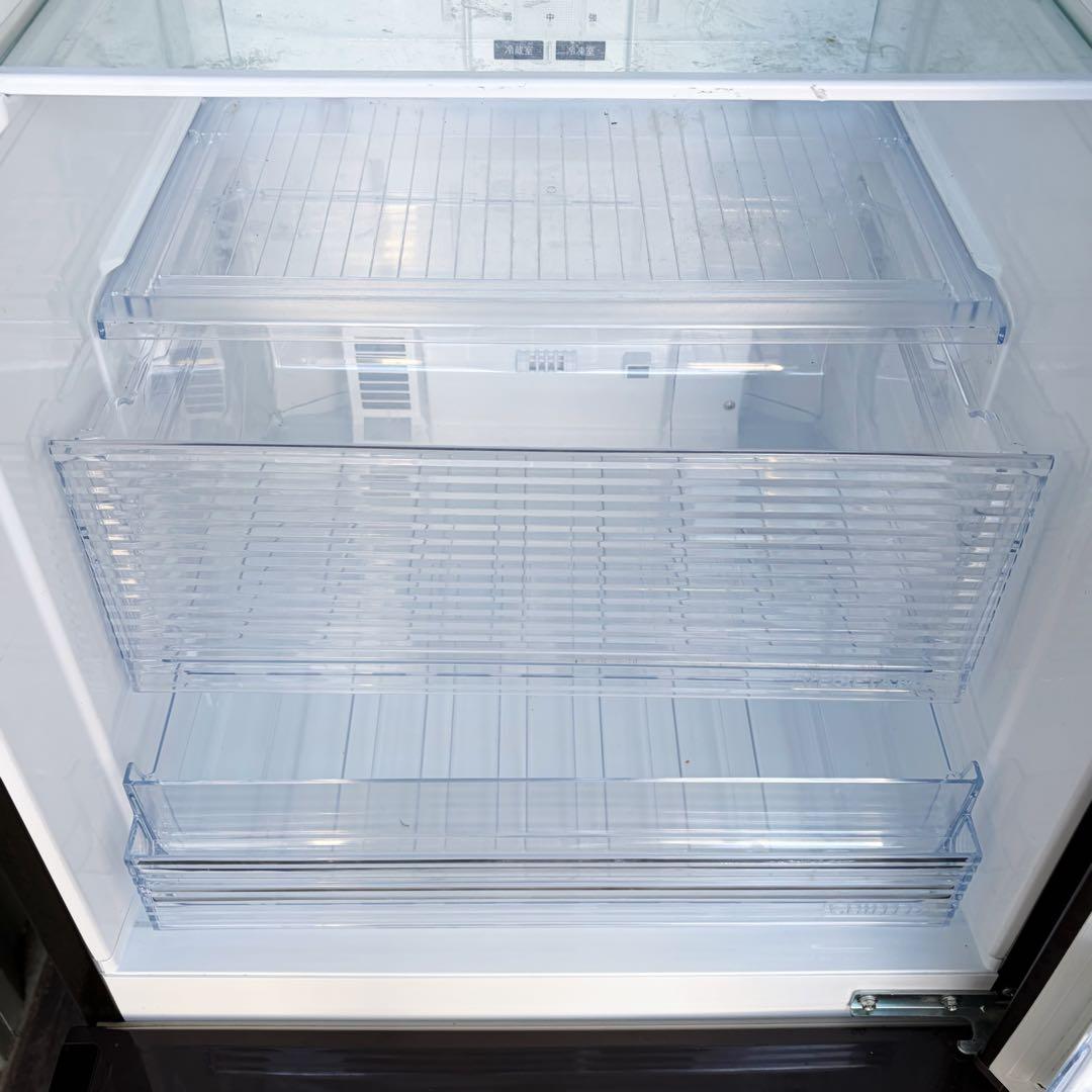 運搬取付無料！ブラウン純正SHARP大容量冷凍室2ドア冷蔵庫！完動超美品！