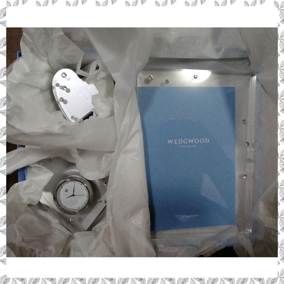【新品未使用】ウェッジウッド♡ブリスタイム♡クロック&ピクチャーフレーム