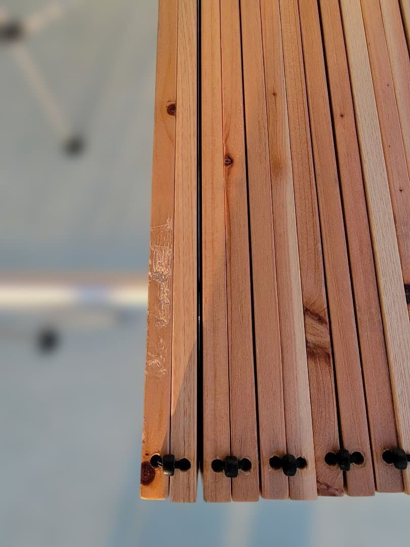 テーブル・チェア・ハンモック ColemanNaturalWoodRollTable90