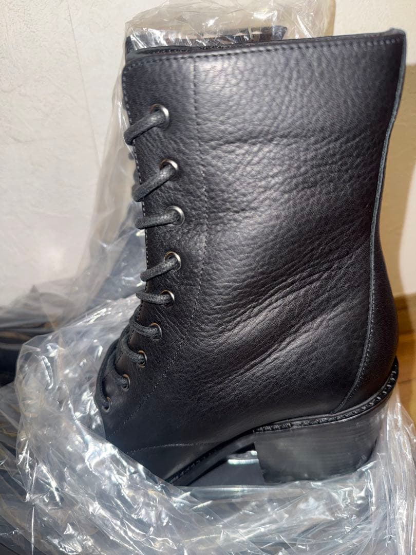 CHRISTIAN ROLAND トラックソール8cm ヒールワークブーツ