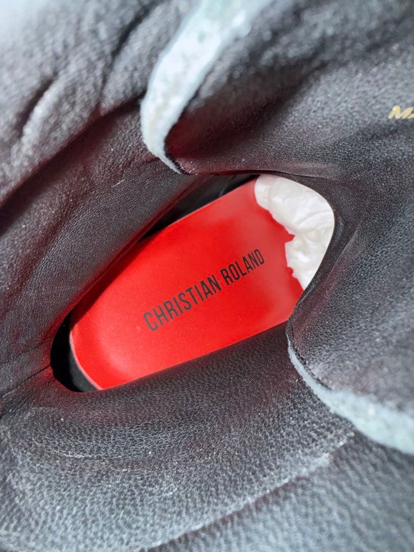 CHRISTIAN ROLAND トラックソール8cm ヒールワークブーツ