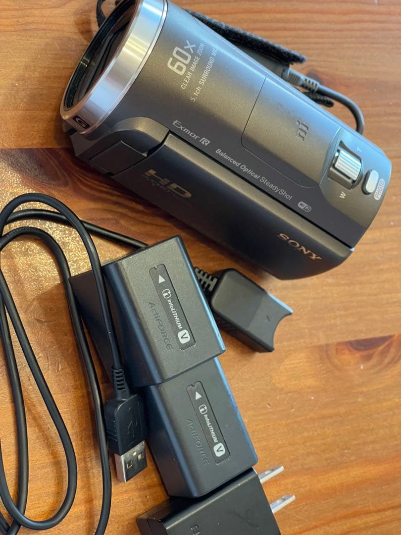 美品 SONY HDR-CX680 70aバッテリー追加