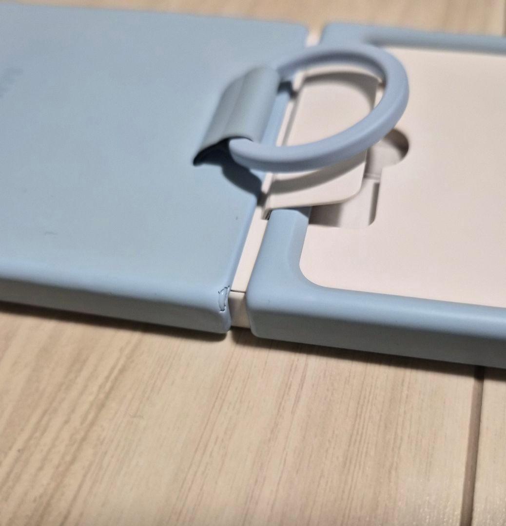 Galaxy ZFlip6 ブルー ケース2つ付き SAMSUNG