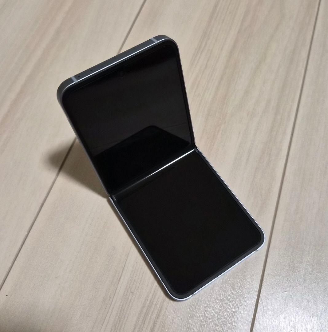 Galaxy ZFlip6 ブルー ケース2つ付き SAMSUNG