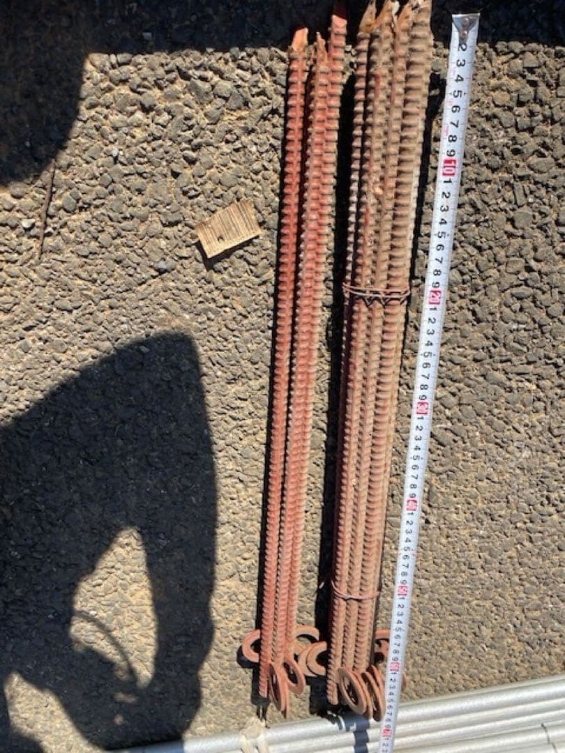 未使用ビニールハウス　パイプハウス Ｍ-12型 ２間×３間 約6坪 錆有り引取り