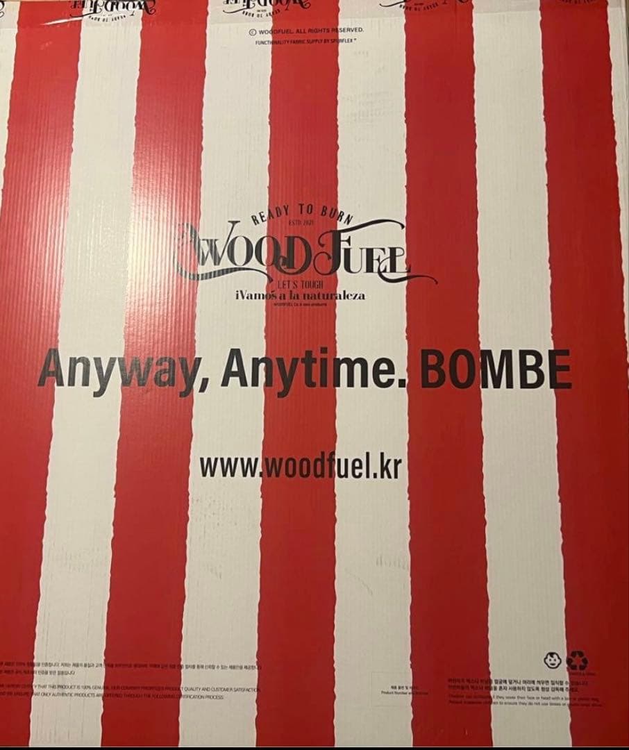 NATAL DESIGN × WOOD FUEL BOMBE MAT 1P ND