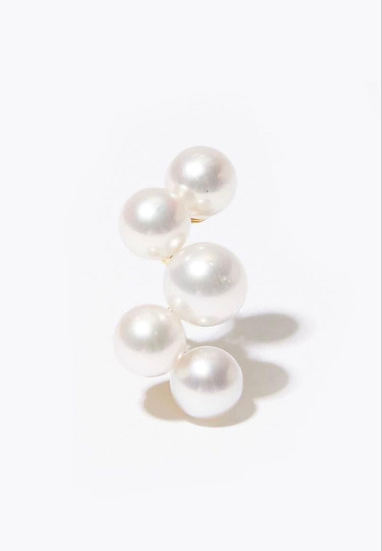 [philia] アコヤパール リバース スタッド シングル ピアス