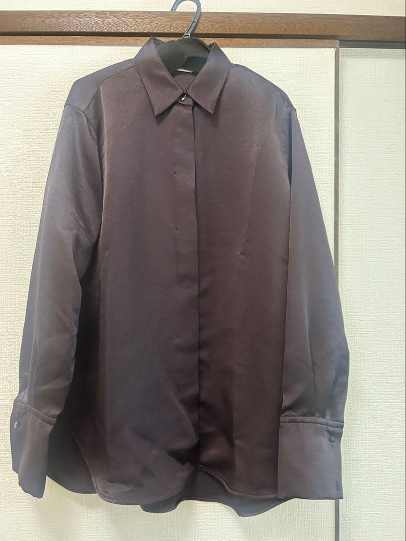 【imperf.】Vintage Satin Shirt