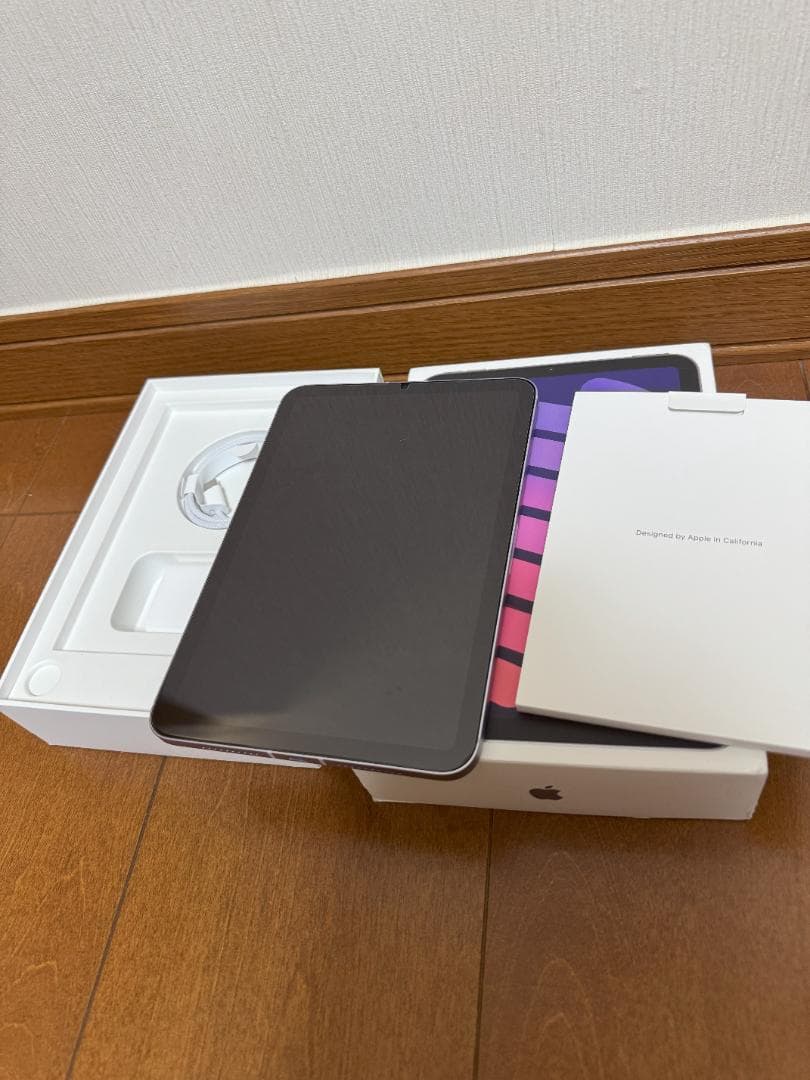 充電3回 iPad mini A17 proセルラー AppleCare+加入