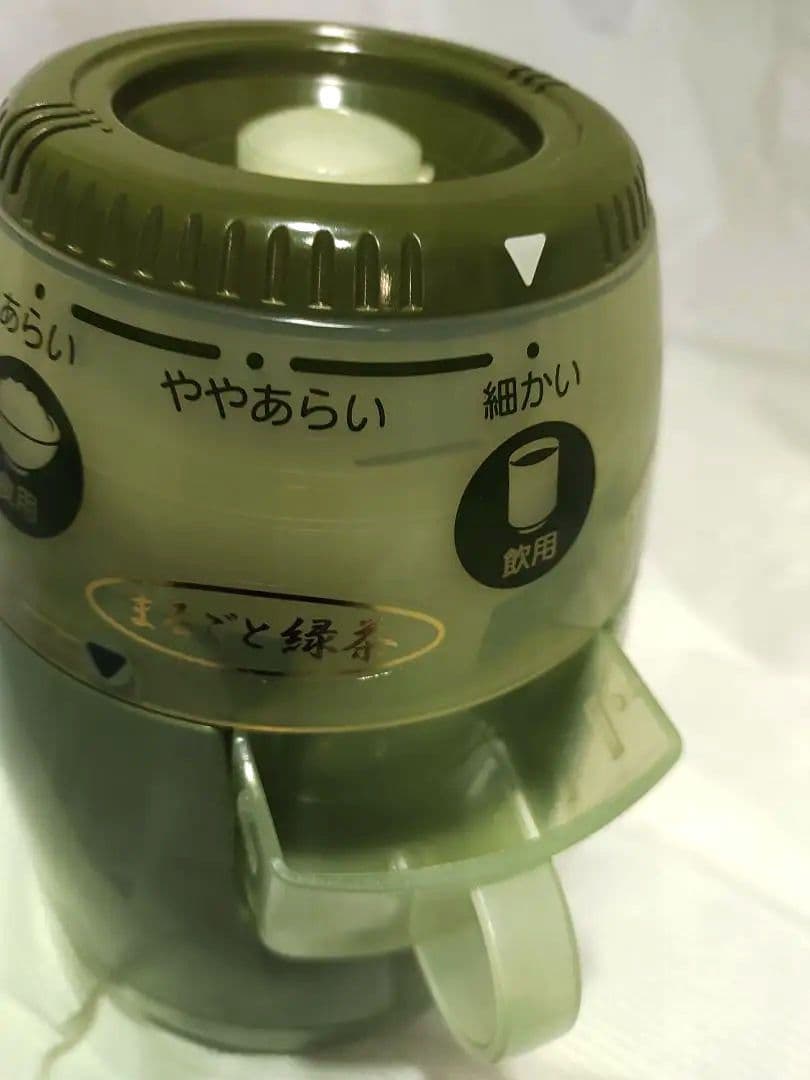 美品　ナショナル　家庭用臼式お茶粉末器　まるごと緑茶　EU6803