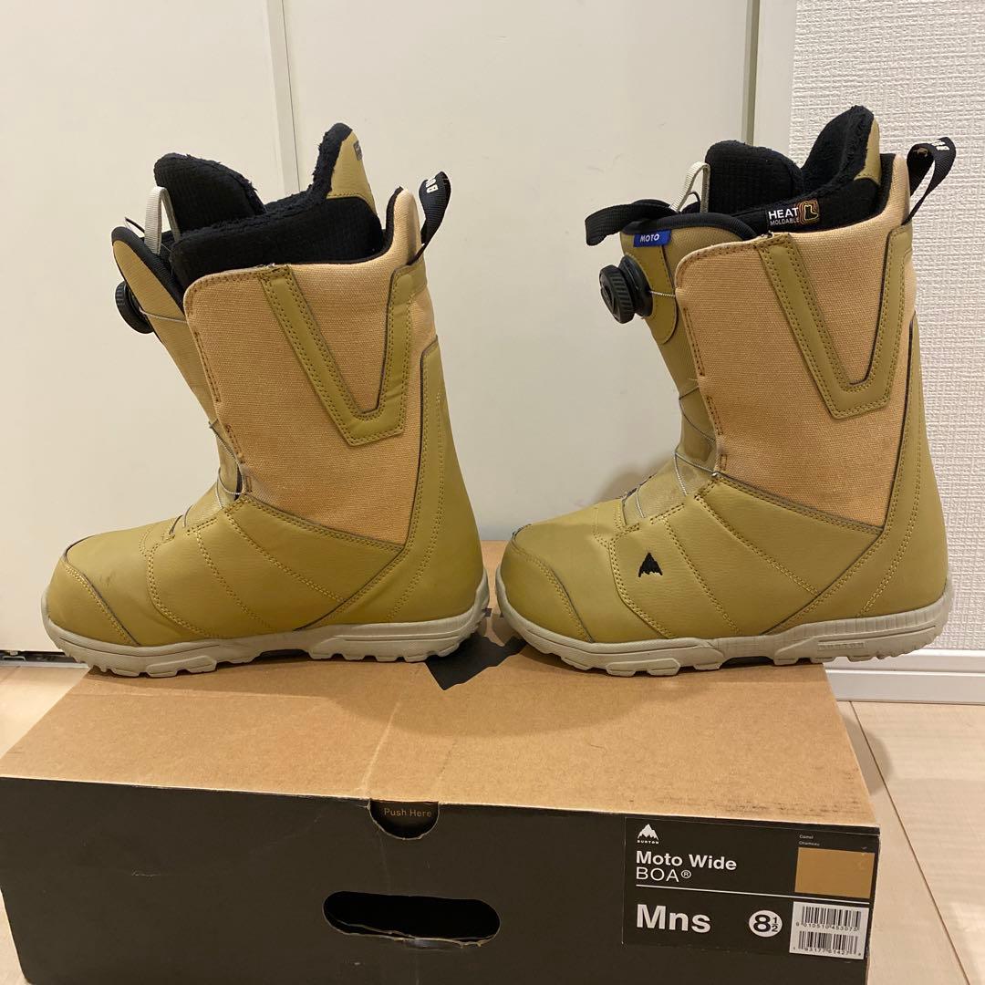 【比較的美品_即日発送】BURTON MOTO BOA WIDE 26.5cm