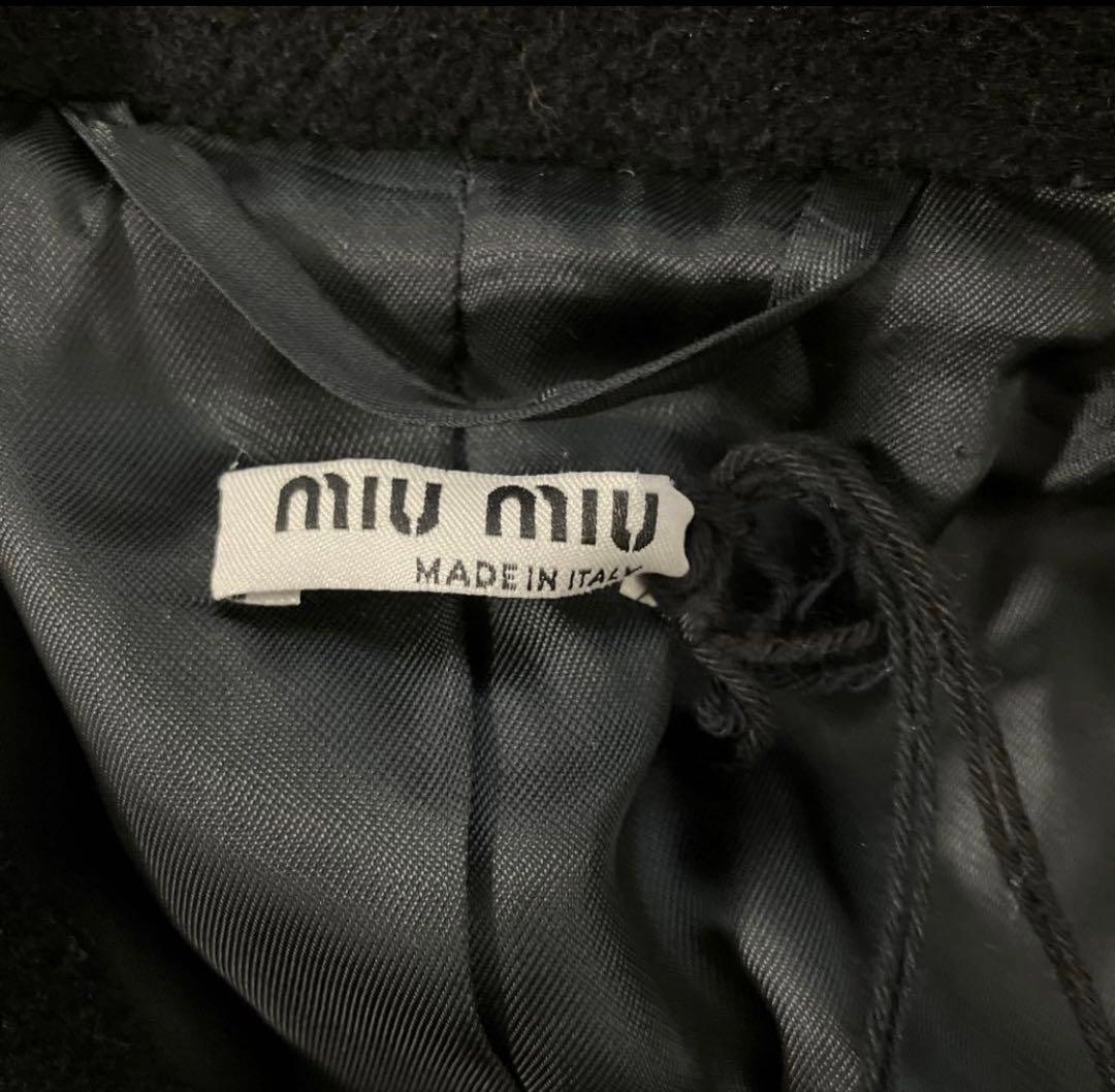 moheita　miumiu ウールコート　Pコート　ショート　新品未使用