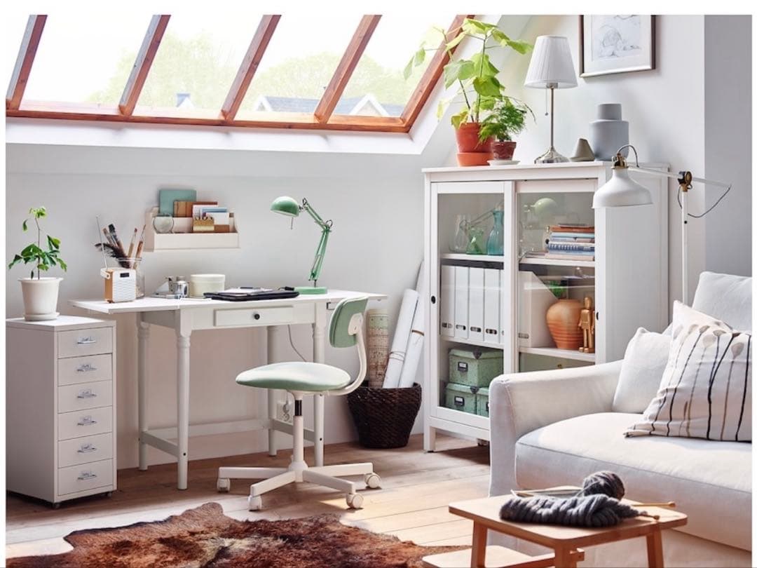 【IKEA】牛革ブラウンマット 未使用