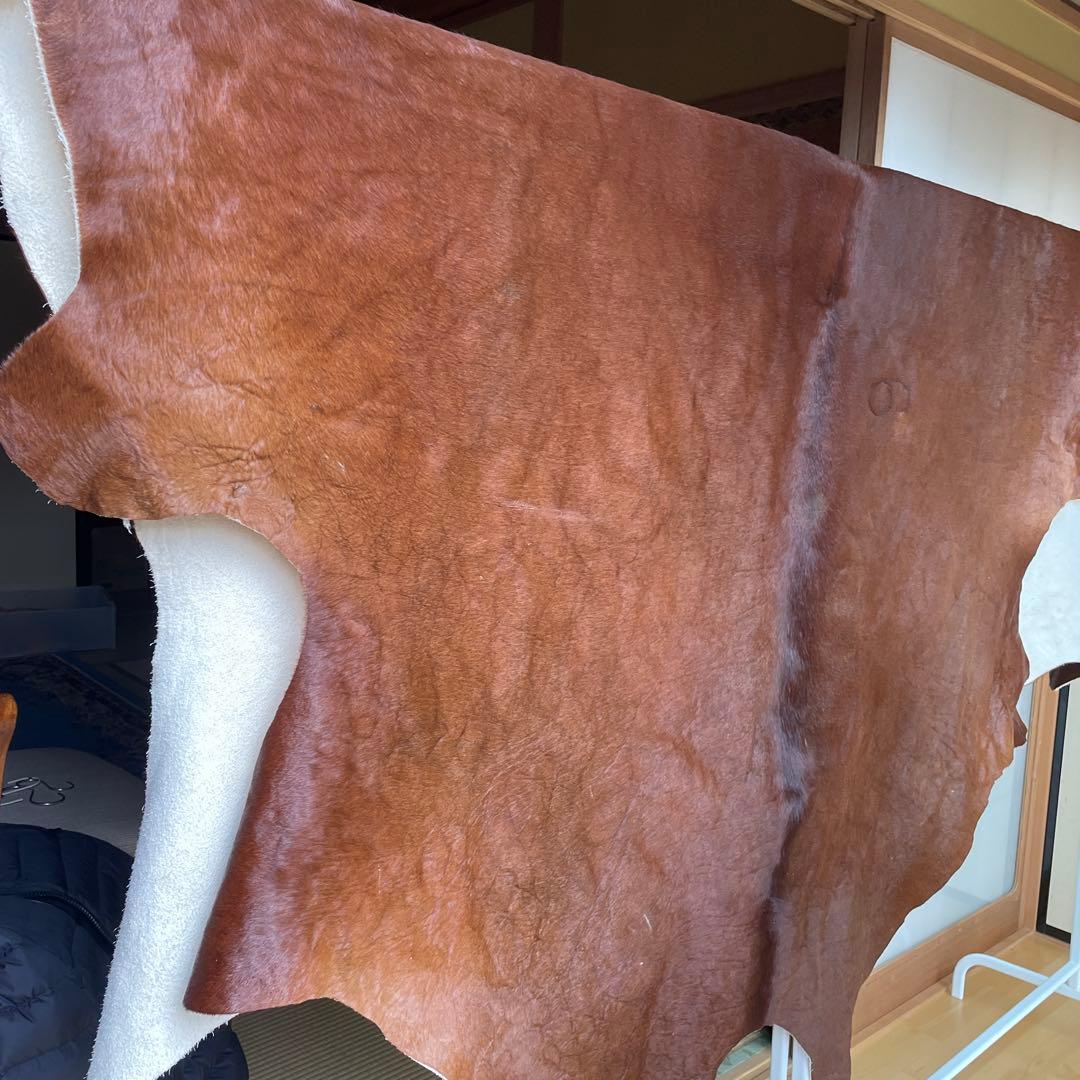 【IKEA】牛革ブラウンマット 未使用