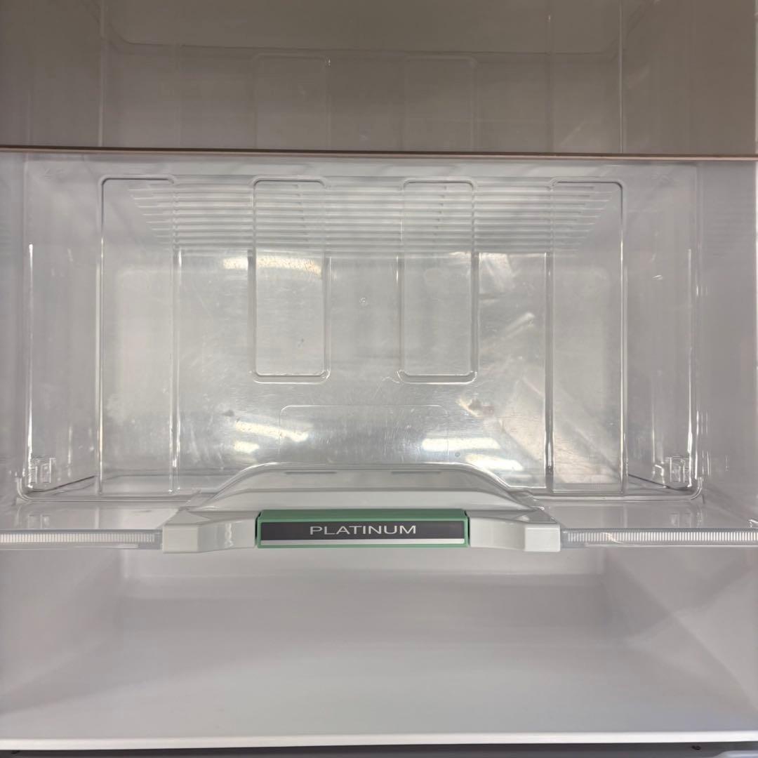 573日立大型冷蔵庫　401L 400L強　小型　家庭用　右開き　自動製氷5ドア