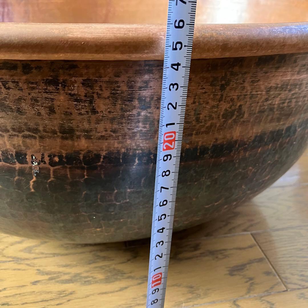 銅鍋　さわり鍋　特大　あんこ鍋　64㎝【B】