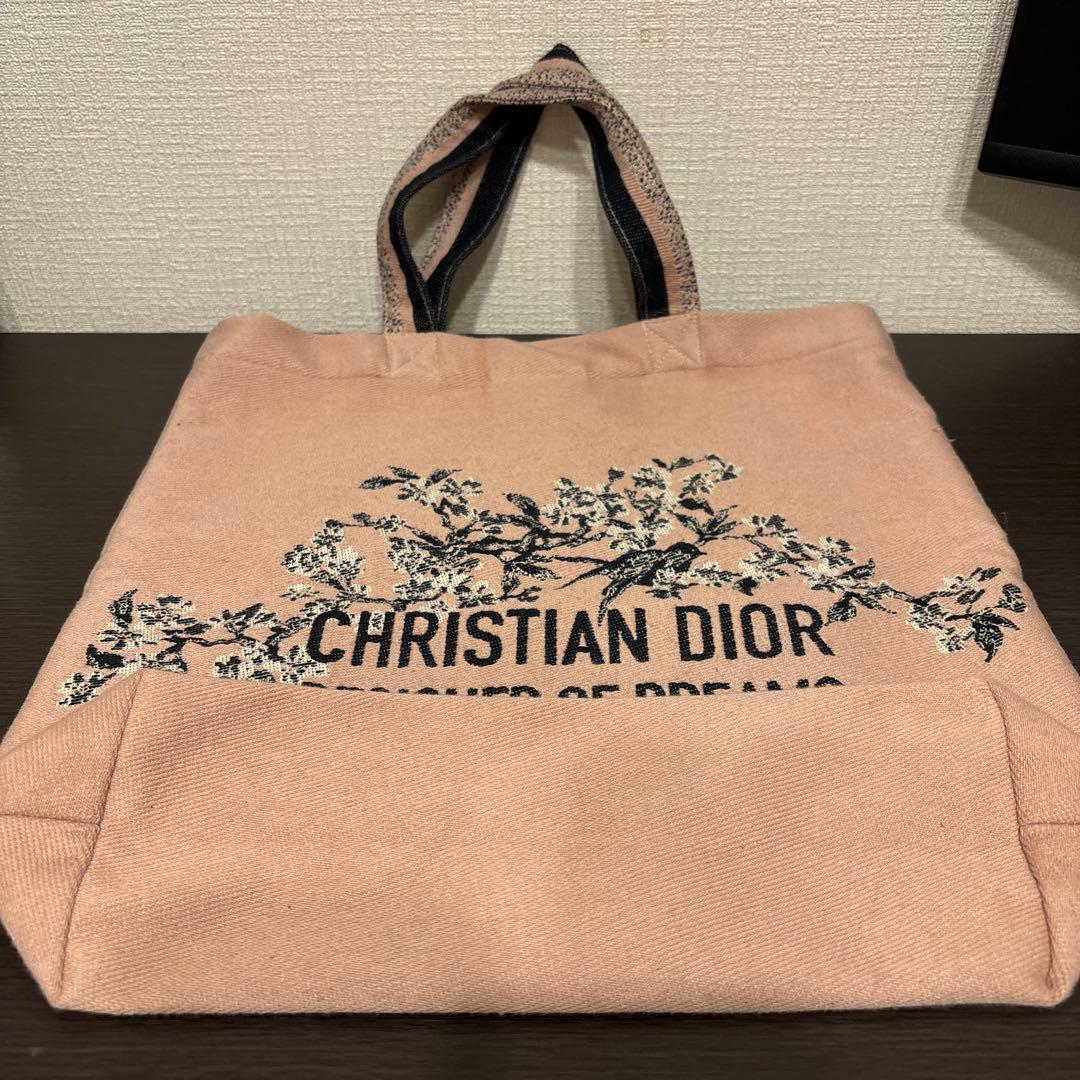 CHRISTIAN DIOR トートバッグ ピンク
