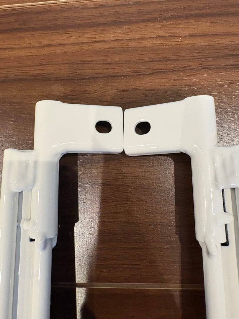 無印　スチール　ユニットシェルフ　つっぱりパーツ　中