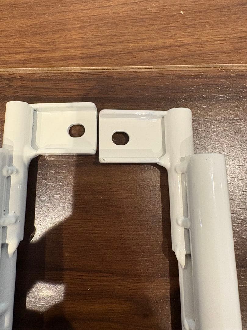 無印　スチール　ユニットシェルフ　つっぱりパーツ　中