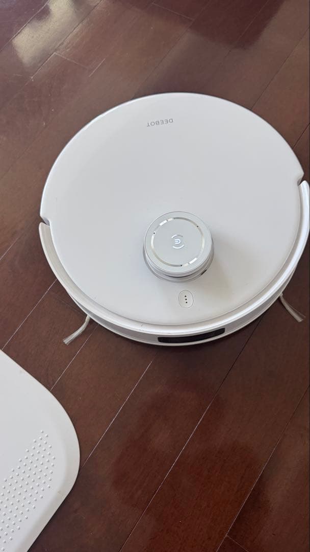 ロボット掃除機 ホワイト 自動充電機能付き