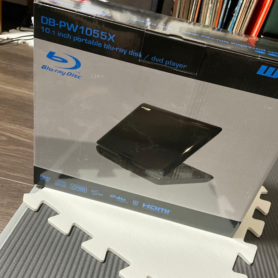 Wizz ポータブルブルーレイプレーヤー（箱あり）